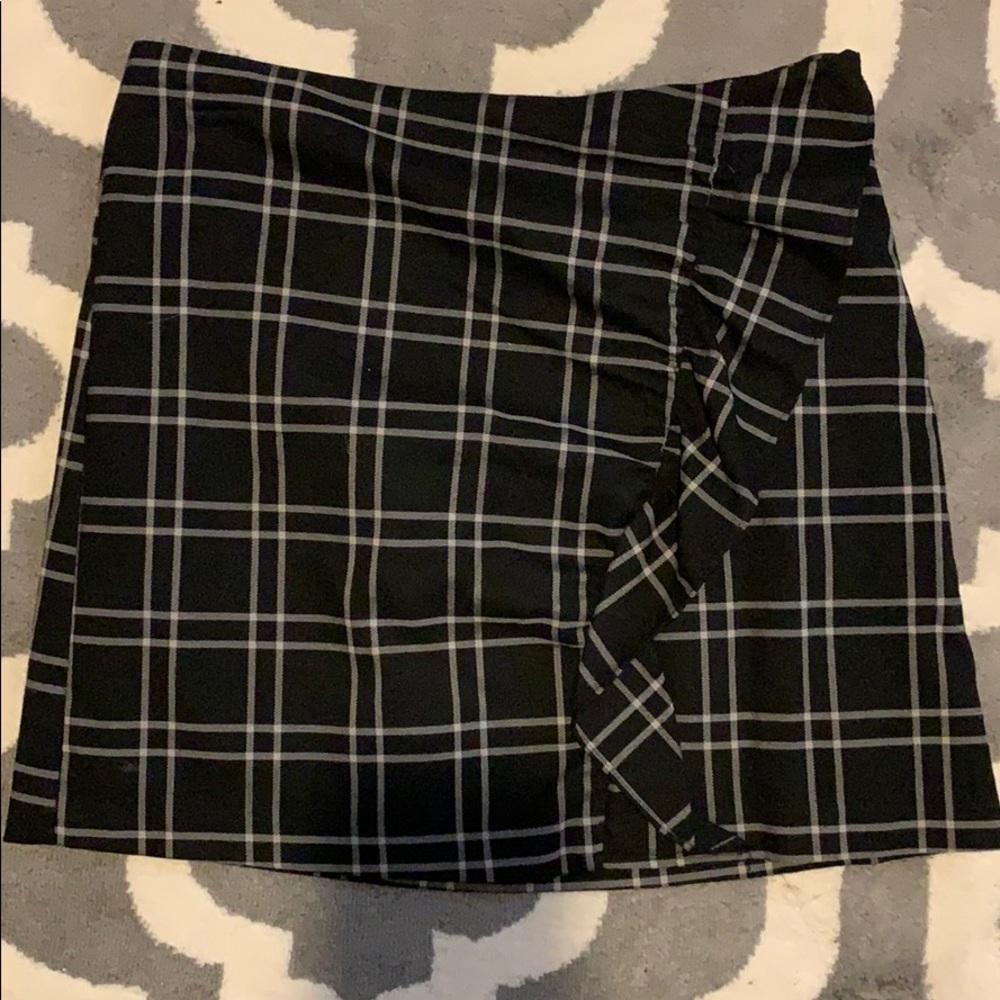 Plaid skirt